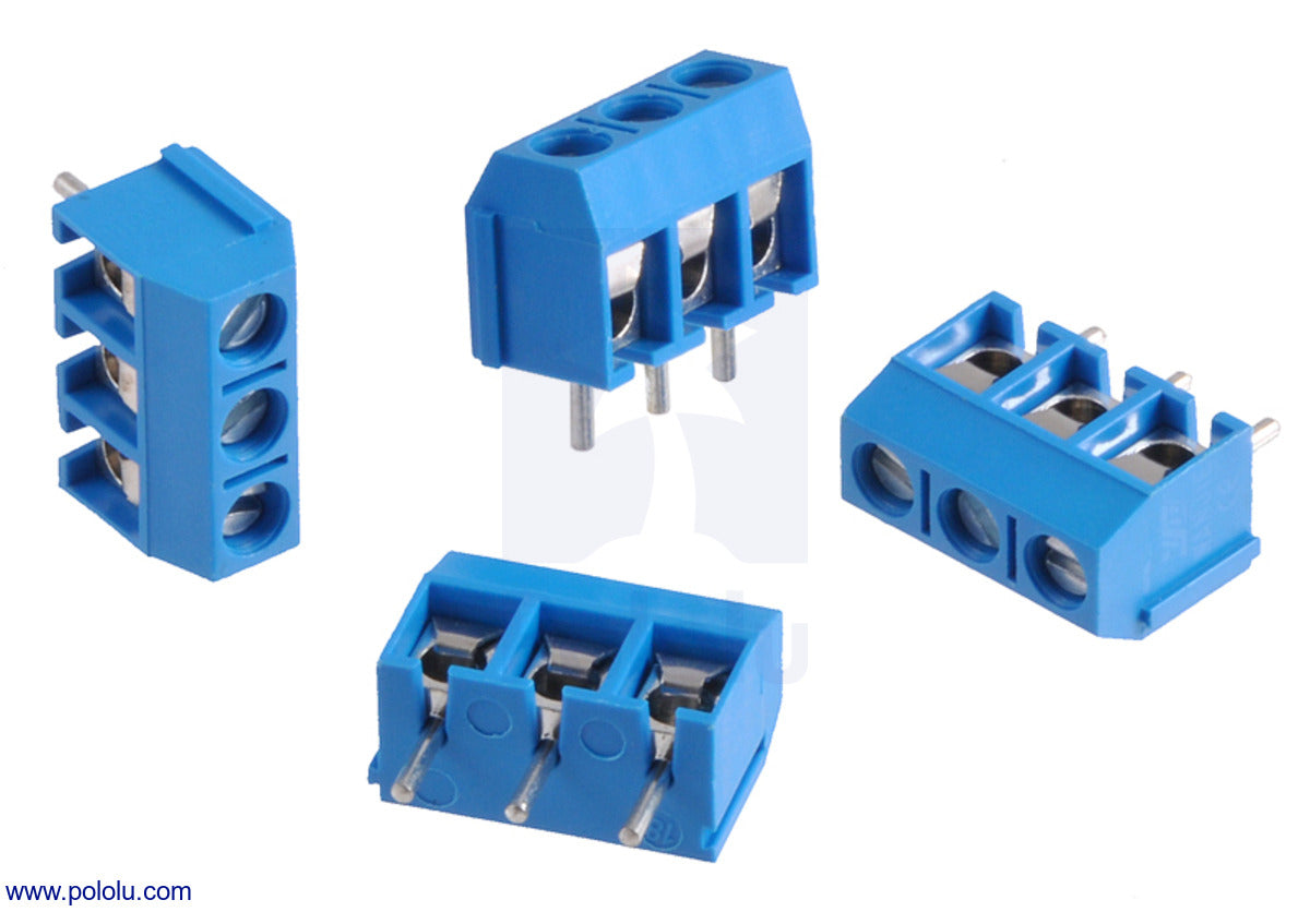 3 pin screw terminal