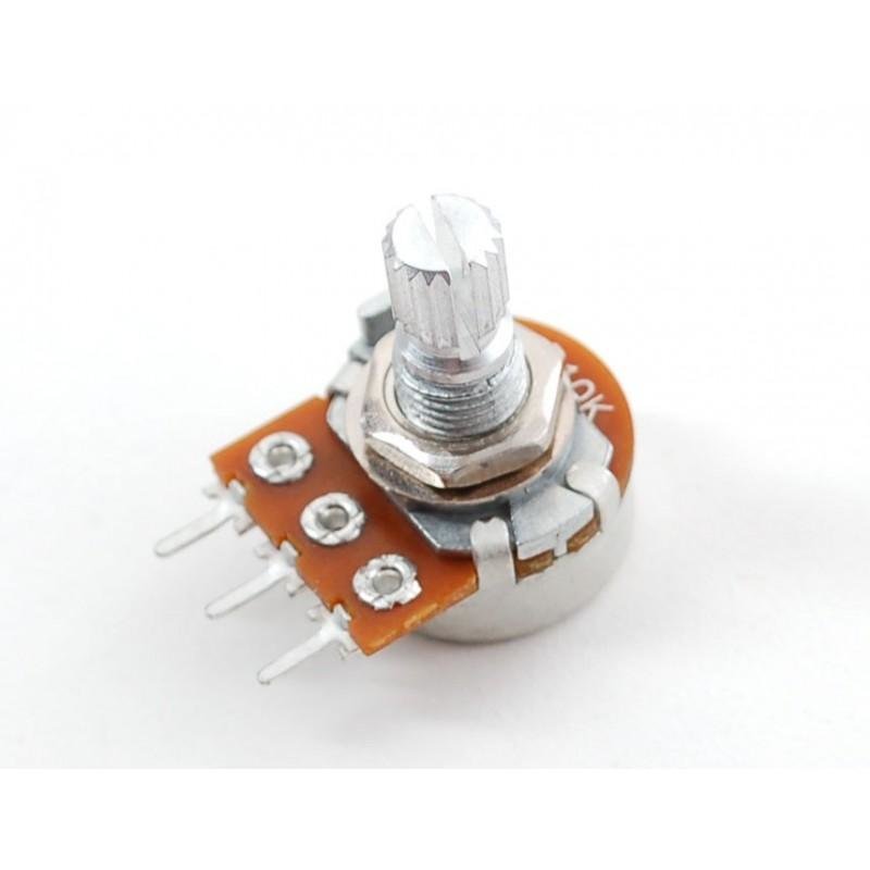 sourcingmap 10 x 100K Ohm B100K 3 Bornes Potentiomètre Rotatif sourcingmap 10 x 100K Ohm B100K 3 Bornes Potentiomètre Rotatif