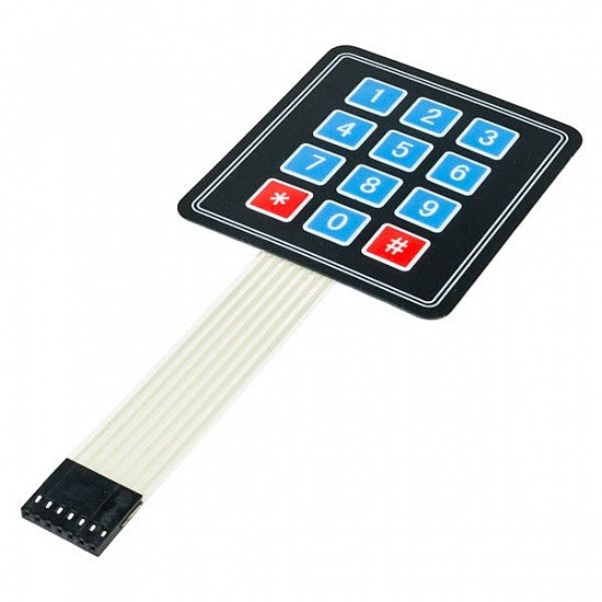 3x4 flexible keypad – Microscale