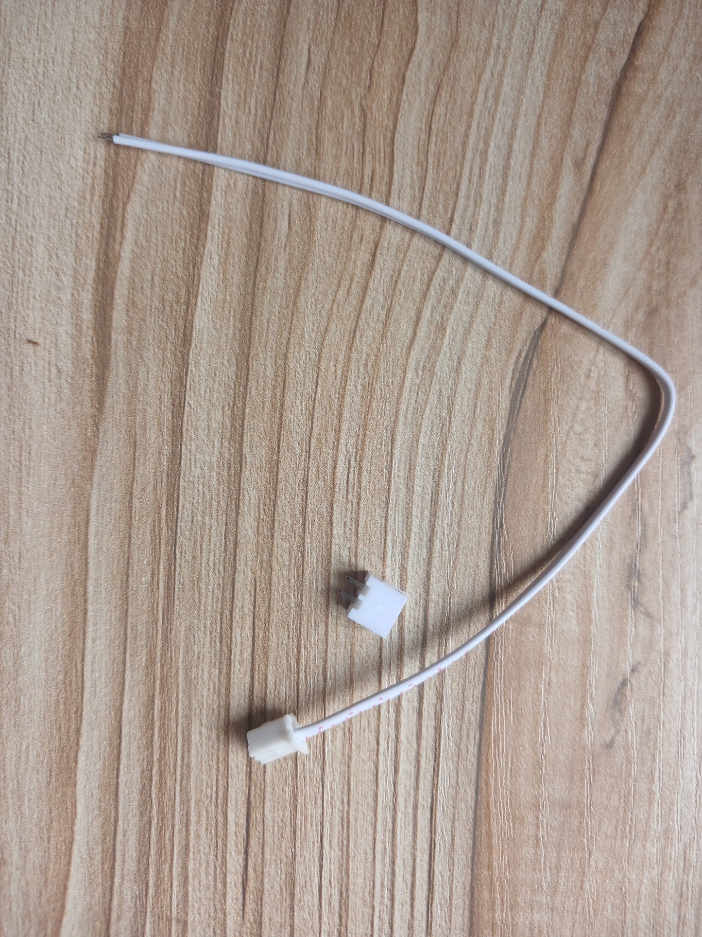 2pin 20cm one-sided Ribbon cable with connector