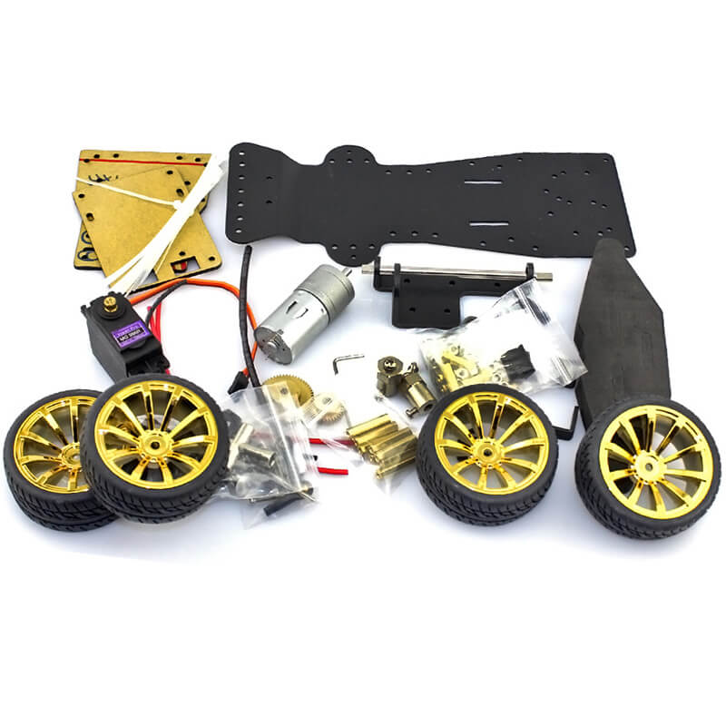 RC Metal Chassis with 4 Wheel kit