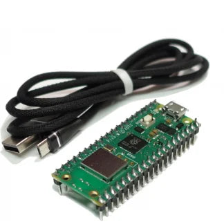 Raspberry pi Pico W RP2040 with USB cable
