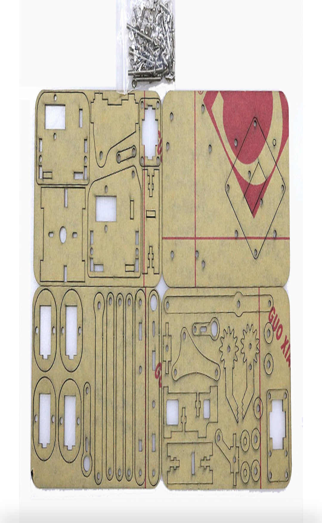 SG90 DIY Acrylic robotic arm kit