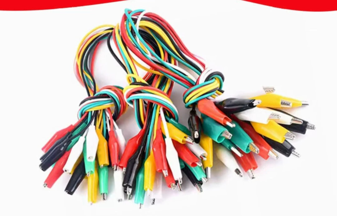 Double-ended clip aligator wire (per wire)