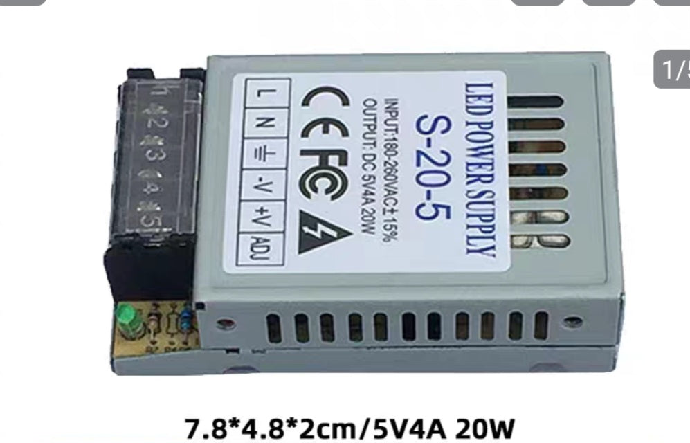 5v 4A Power supply