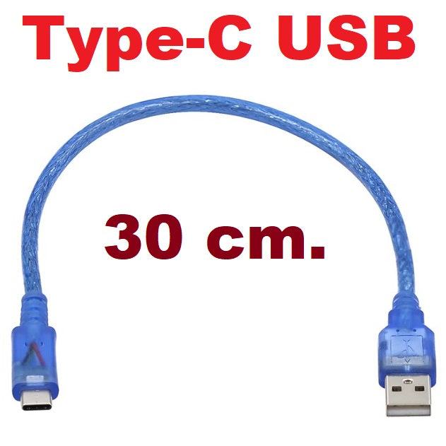 USB Type-c cable 30cm for Arduino Nano