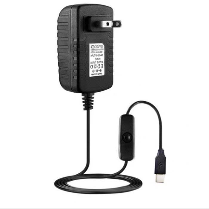 Raspberry pi 4B USB Power Adapter 5v 3A
