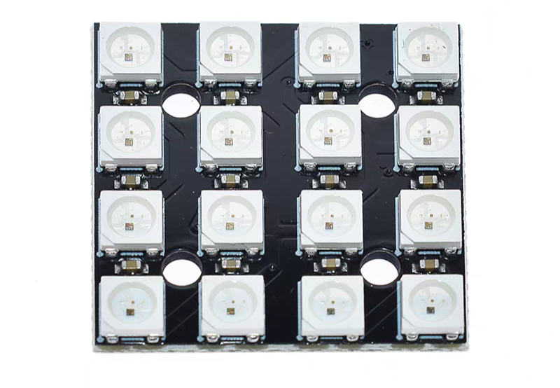 WS2812 5050 Square RGB LED 16-LED