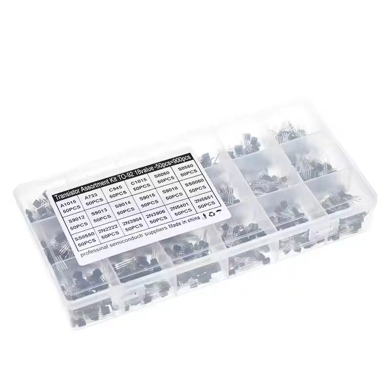 Transistor assortment kit TO-92 18values 50 each