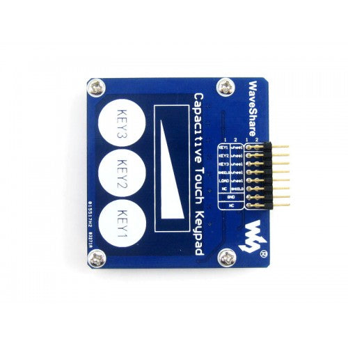 Capacitive touch keypad