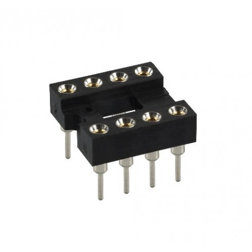 PCB mount 8 pin IC socket