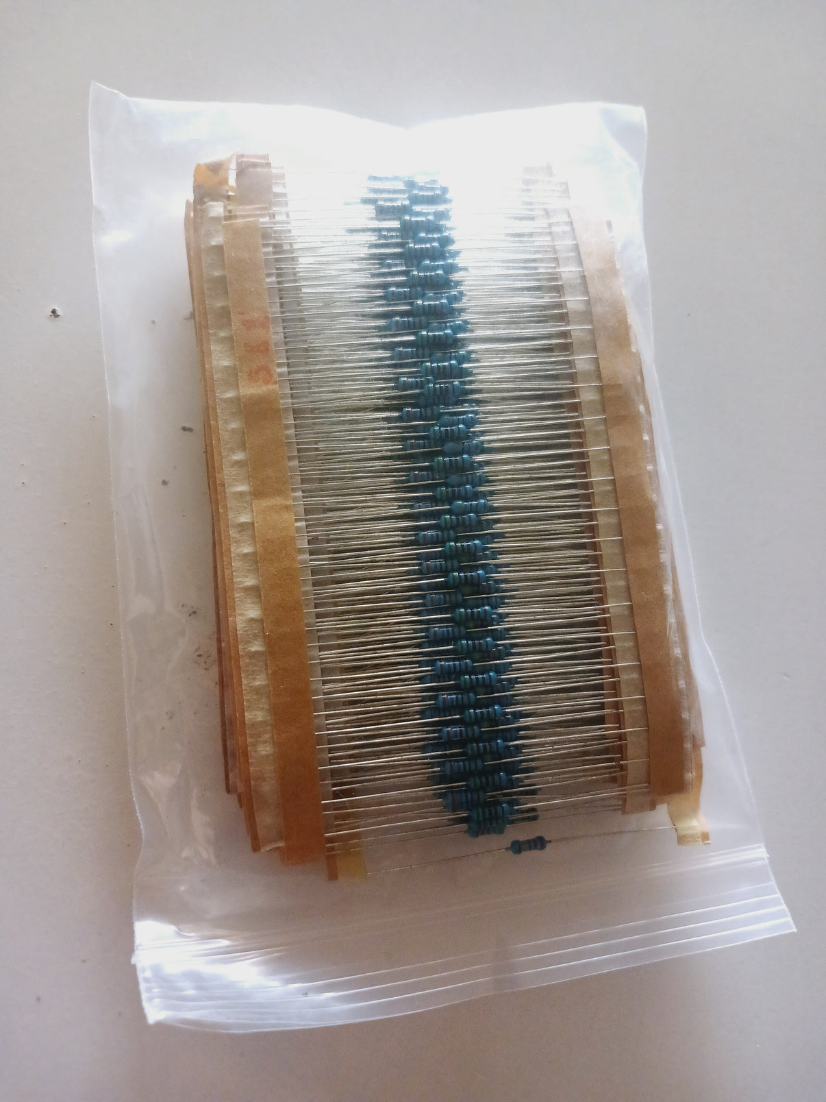 A set of 30 values of resistor pack – Microscale