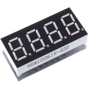 Microscale 4 4 digit 7 segment display – Microscale