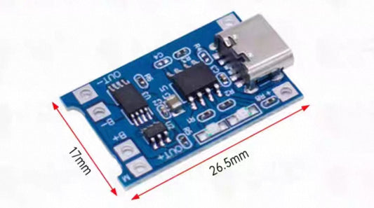 Lipo charger module TP4056 type-c