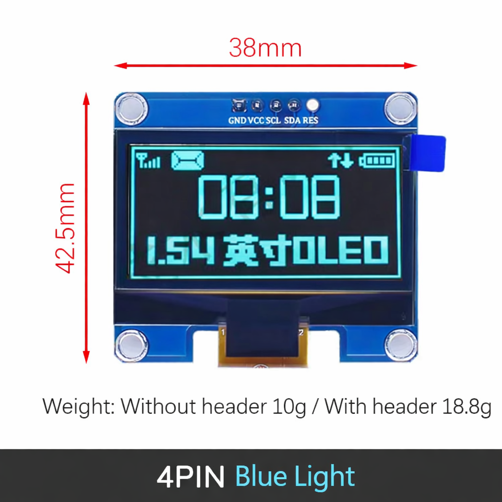 1.54 inch OLED display