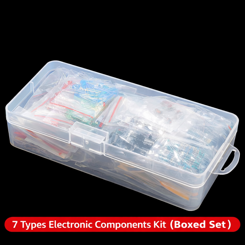 7-Type Discrete Component Kit Boxed