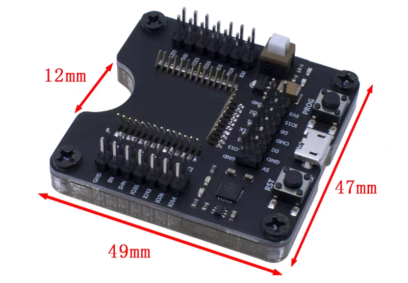 Programmer Tool ESP32 Adapter Socket Kit For WROOM-32 Module – Microscale