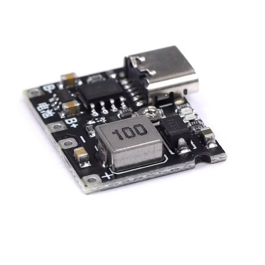 3.7V to 5V/9V Boost Converter Module – 18650 Lithium Battery Charging & Discharge All-in-One Adjustable Power Module (2A)