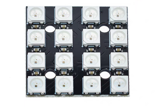 WS2812 5050 Square RGB LED 16-LED