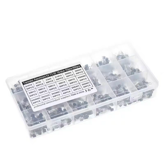 Transistor assortment kit TO-92 18values 50 each