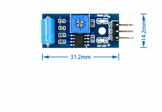 SW-420 Normally Closed Vibration Sensor Alarm Module