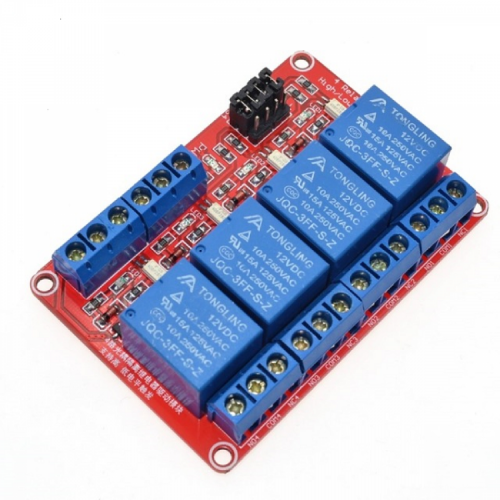 5v 4 channel relay module