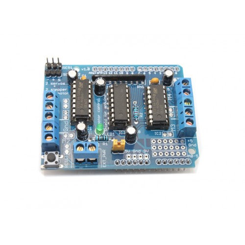Arduino L293D motor shield – Microscale