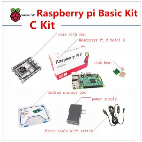 Raspberry Pi Basic Kit Microscale Raspberry pi basic kit microscale