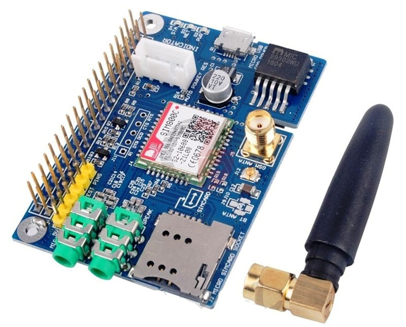 Sim Rasberry Module Sim800C shield for Raspberry pi and Arduino – Microscale